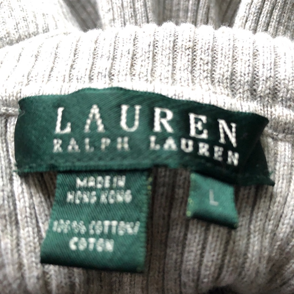 Vintage Ralph Lauren ribbed turtleneck sweater - Picture 5 of 5